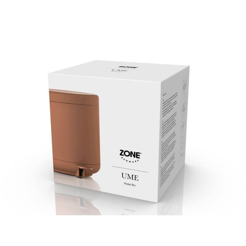 Kosz Łazienkowy Na Śmieci Ume Terracotta 31547 Zone Denmark