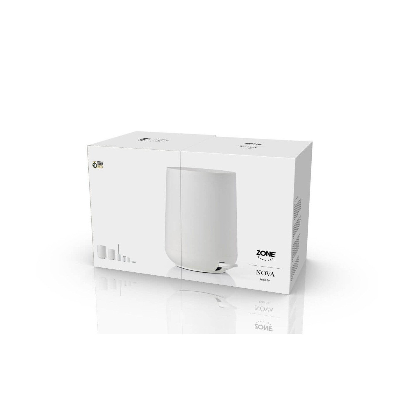 Kosz Łazienkowy Na Śmieci Nova White 330132 Zone Denmark