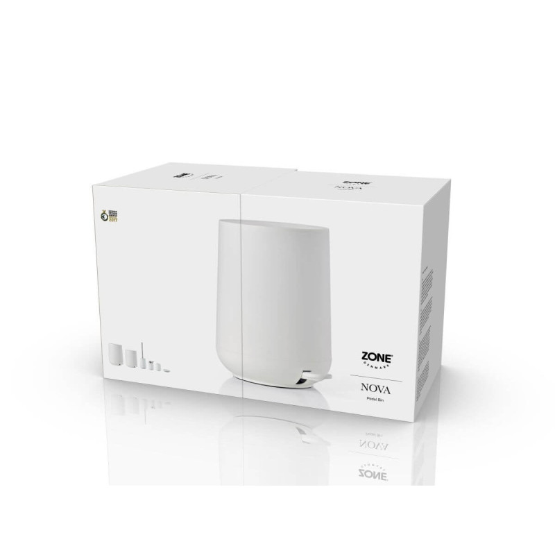 Kosz Łazienkowy Na Śmieci Nova White 330132 Zone Denmark