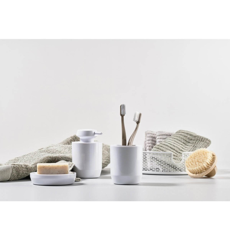 Kubek Na Szczoteczki Suii White 332183 Zone Denmark