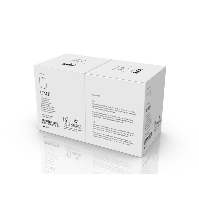 Kubek Na Szczoteczki Ume Black 330397 Zone Denmark