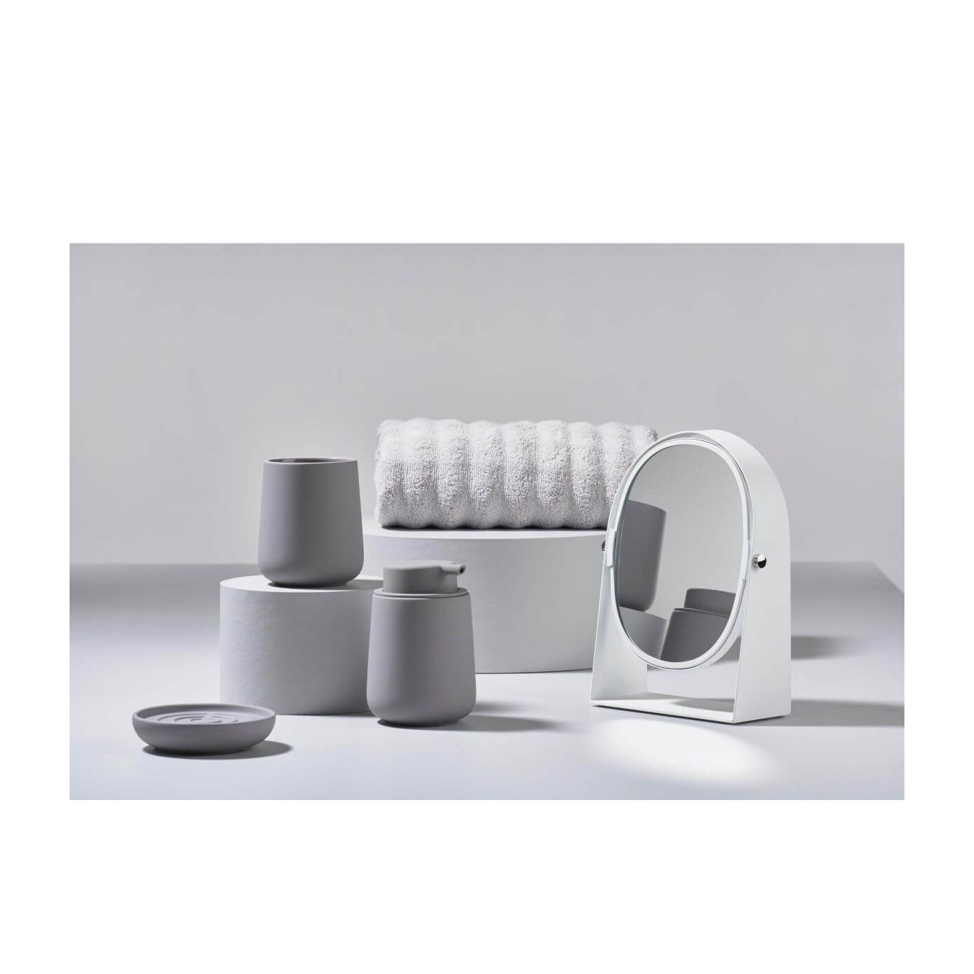 Kubek Na Szczoteczki Nova One Grey 331218 Zone Denmark