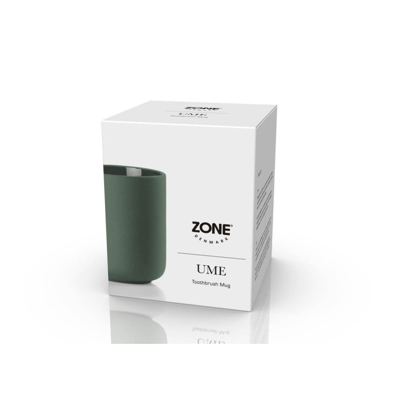 Kubek Na Szczoteczki Ume Olive Green 26430 Zone Denmark