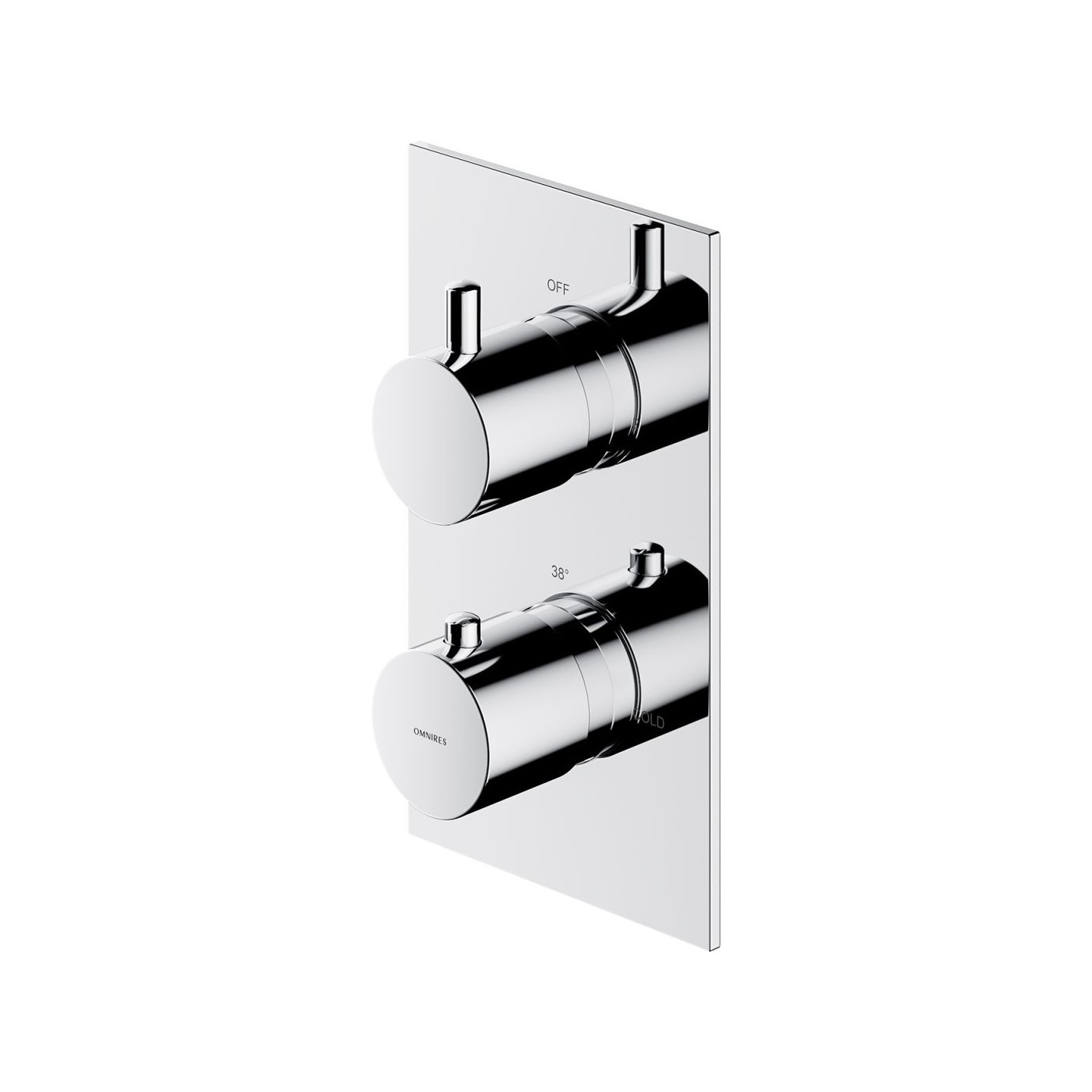 Bateria Wannowo-Prysznicowa Termostatyczna Y Chrom Y1236/KROCR Omnires
