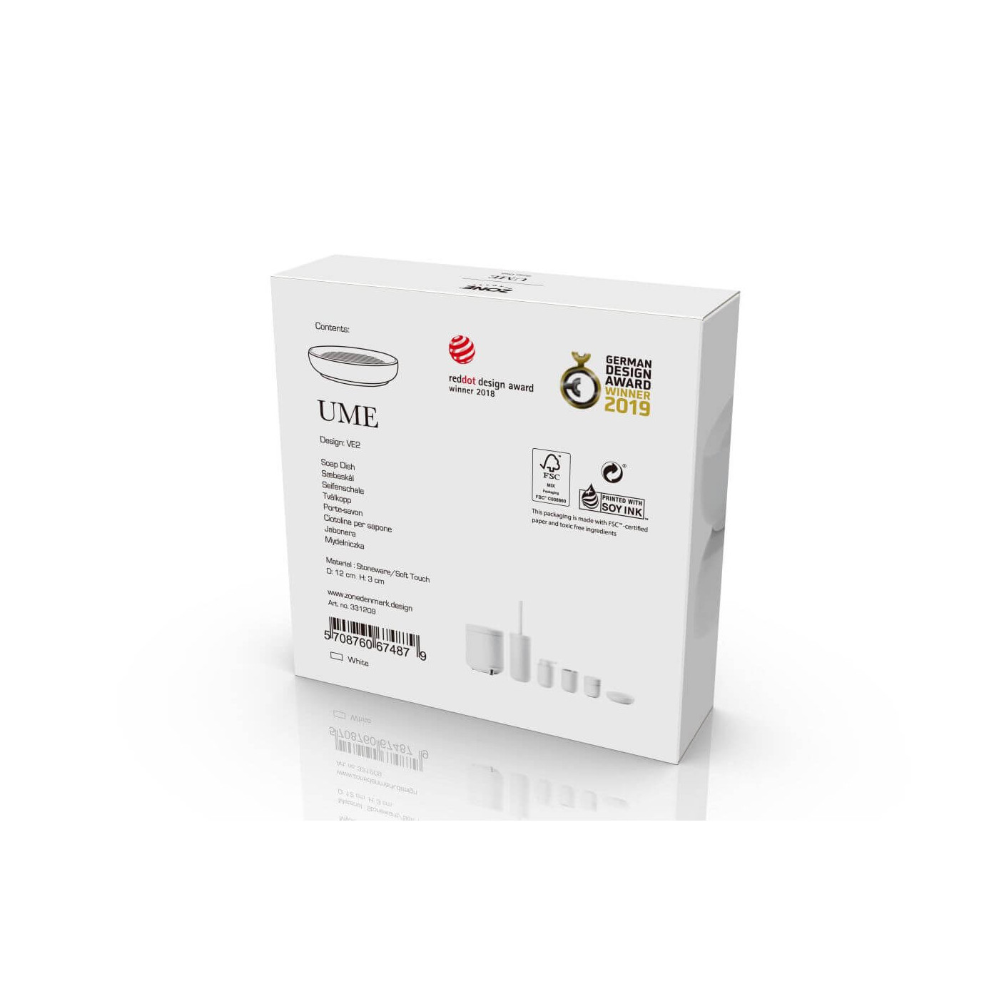 Mydelniczka Ume White 331209 Zone Denmark