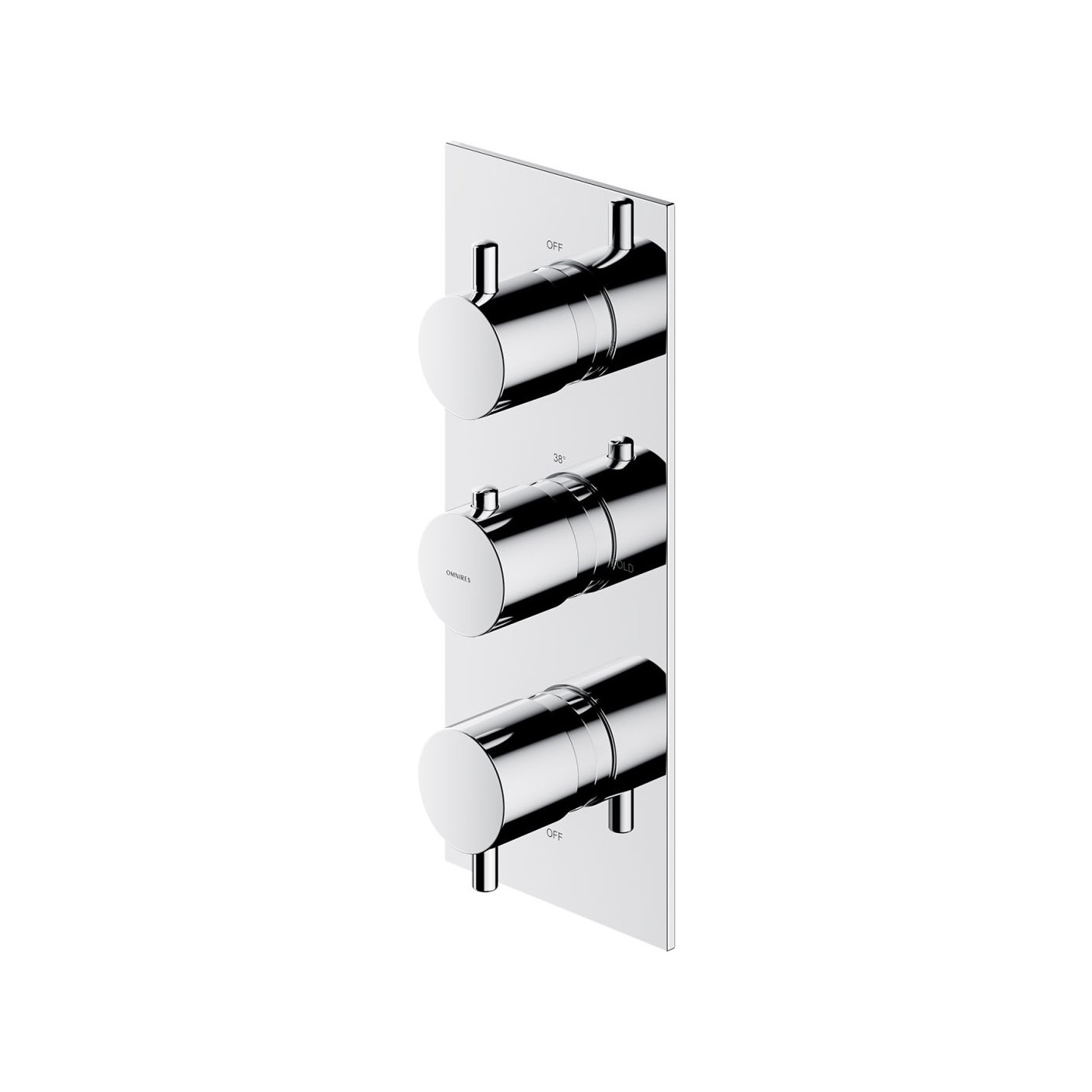 Bateria Wannowo-Prysznicowa Termostatyczna Y Chrom Y1238/KROCR Omnires