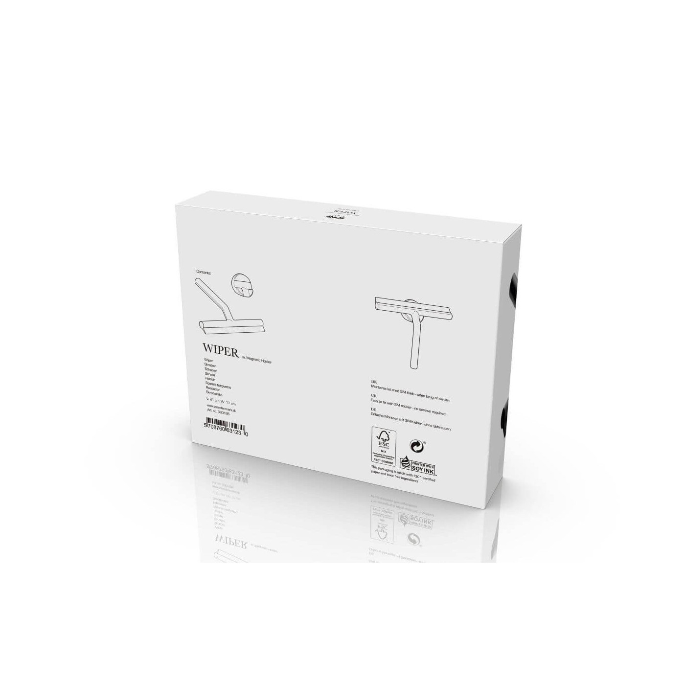 Ściągaczka Łazienkowa Black 330185 Zone Denmark