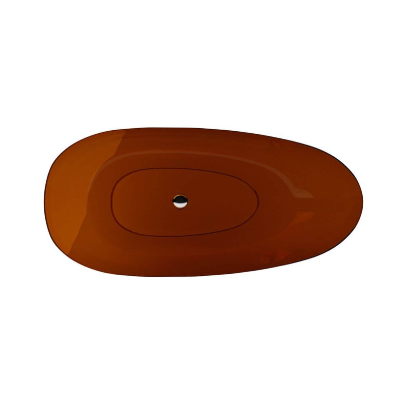 Wanna Wolnostojąca Xara Wax-160-Erc 160x75 Earth Rust Besco