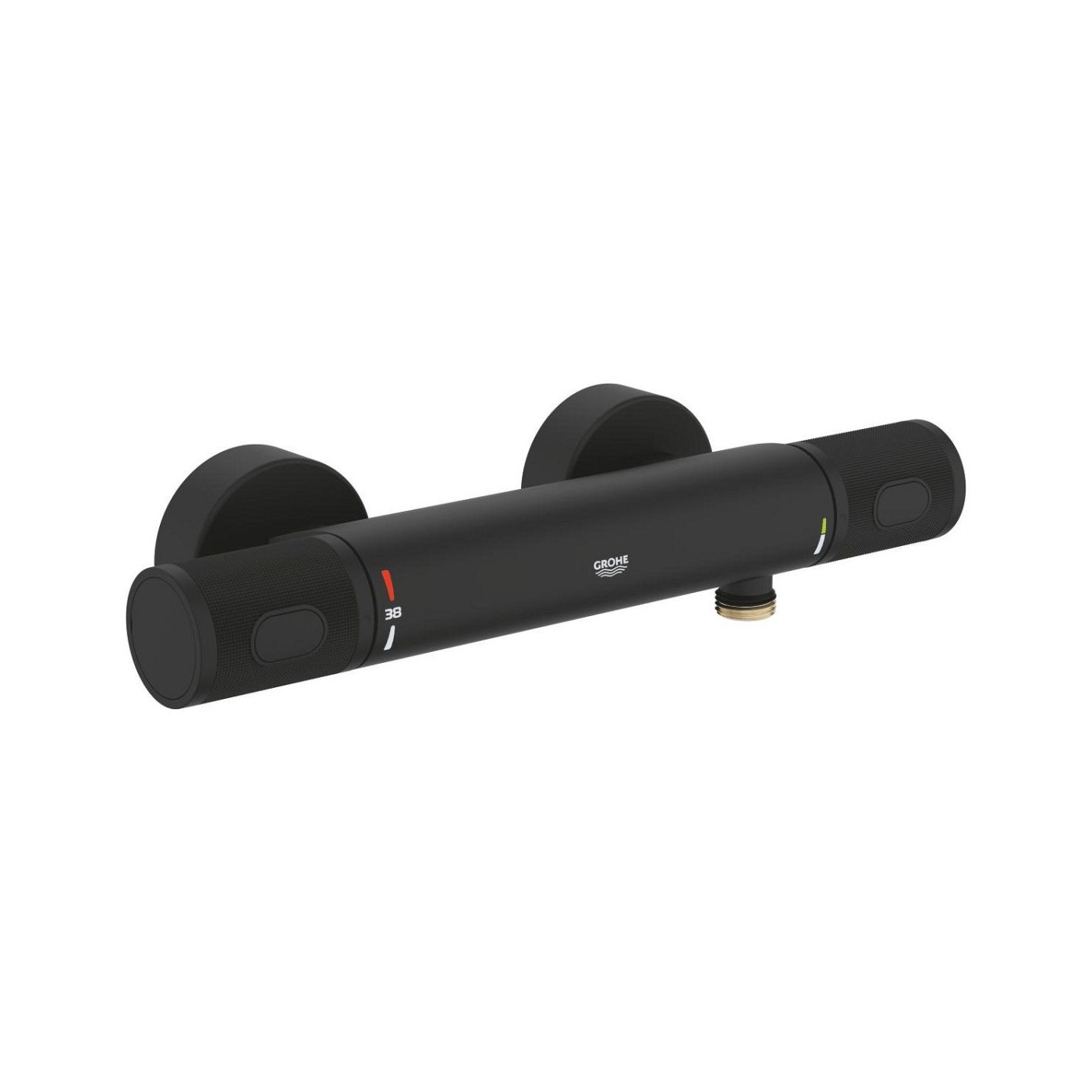 Bateria Prysznicowa Z Termostatem Grohtherm 1000 Phantom Black 34827KF0 Grohe