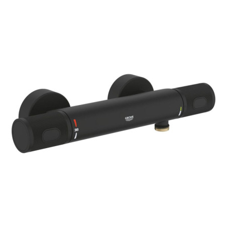 Bateria Prysznicowa Z Termostatem Grohtherm 1000 Phantom Black 34827KF0 Grohe