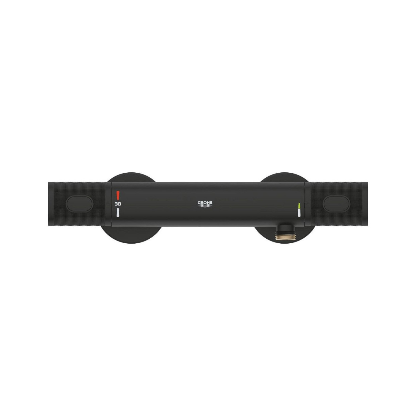 Bateria Prysznicowa Z Termostatem Grohtherm 1000 Phantom Black 34827KF0 Grohe