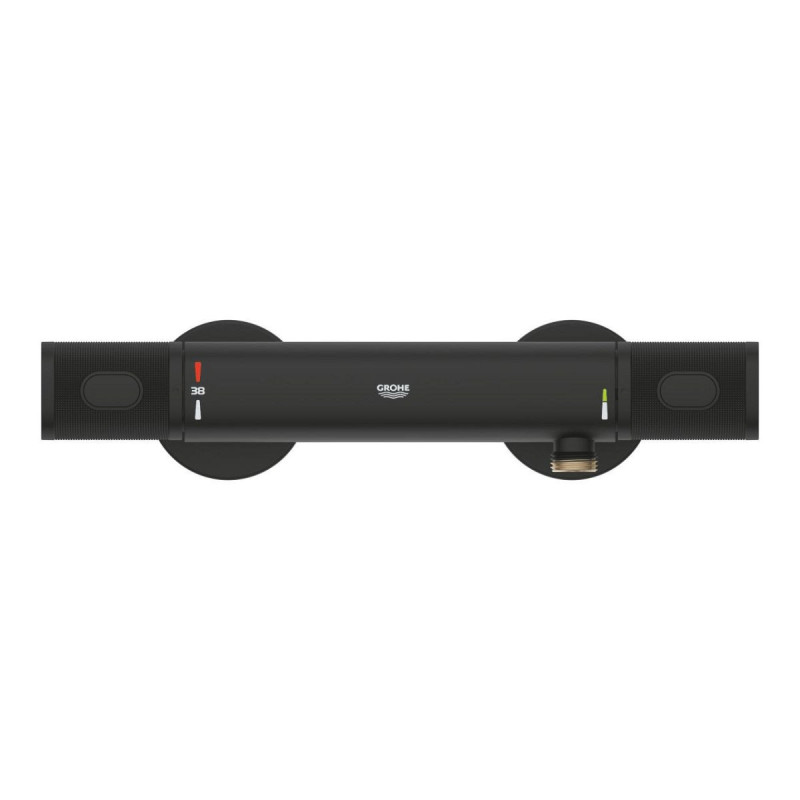 Bateria Prysznicowa Z Termostatem Grohtherm 1000 Phantom Black 34827KF0 Grohe
