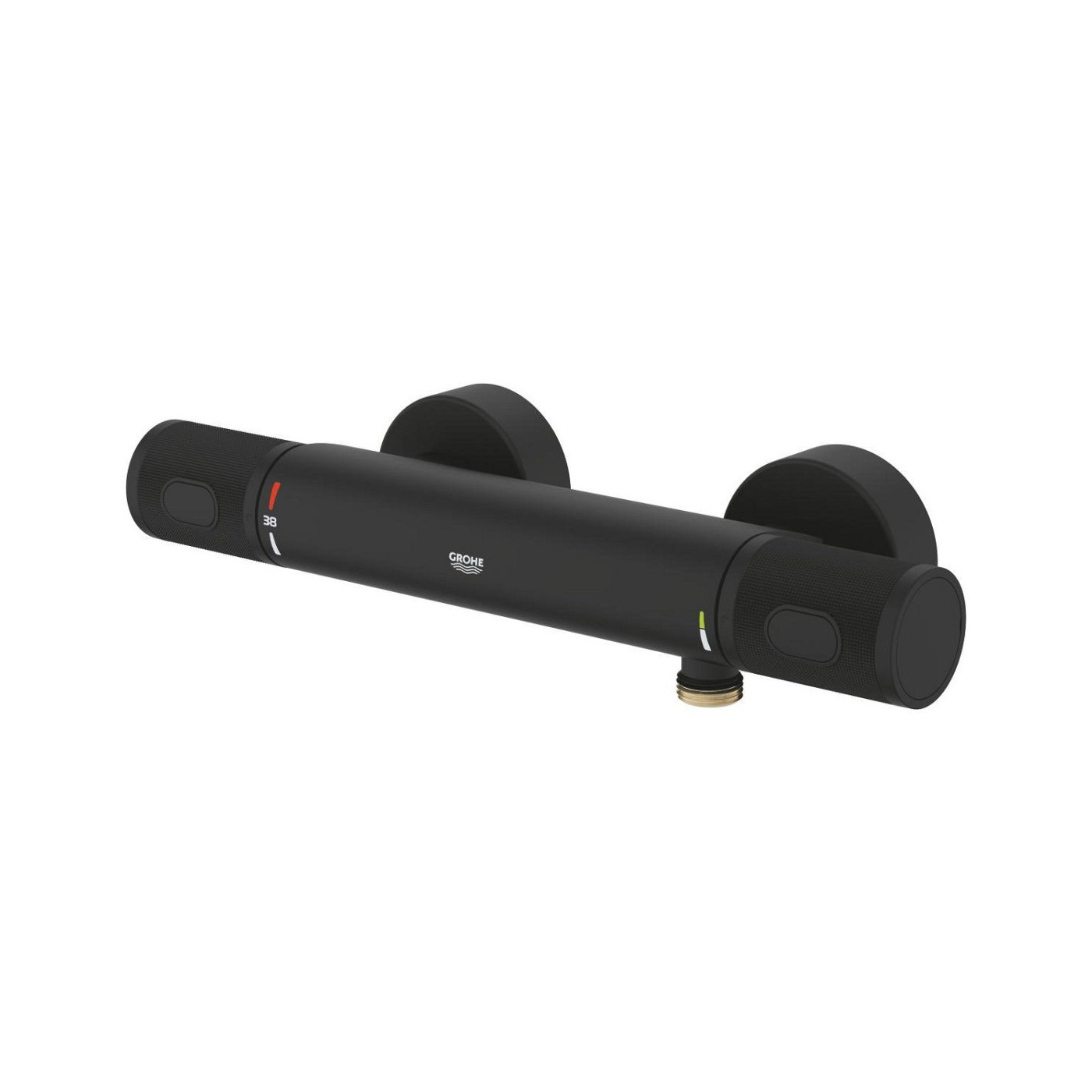 Bateria Prysznicowa Z Termostatem Grohtherm 1000 Phantom Black 34827KF0 Grohe