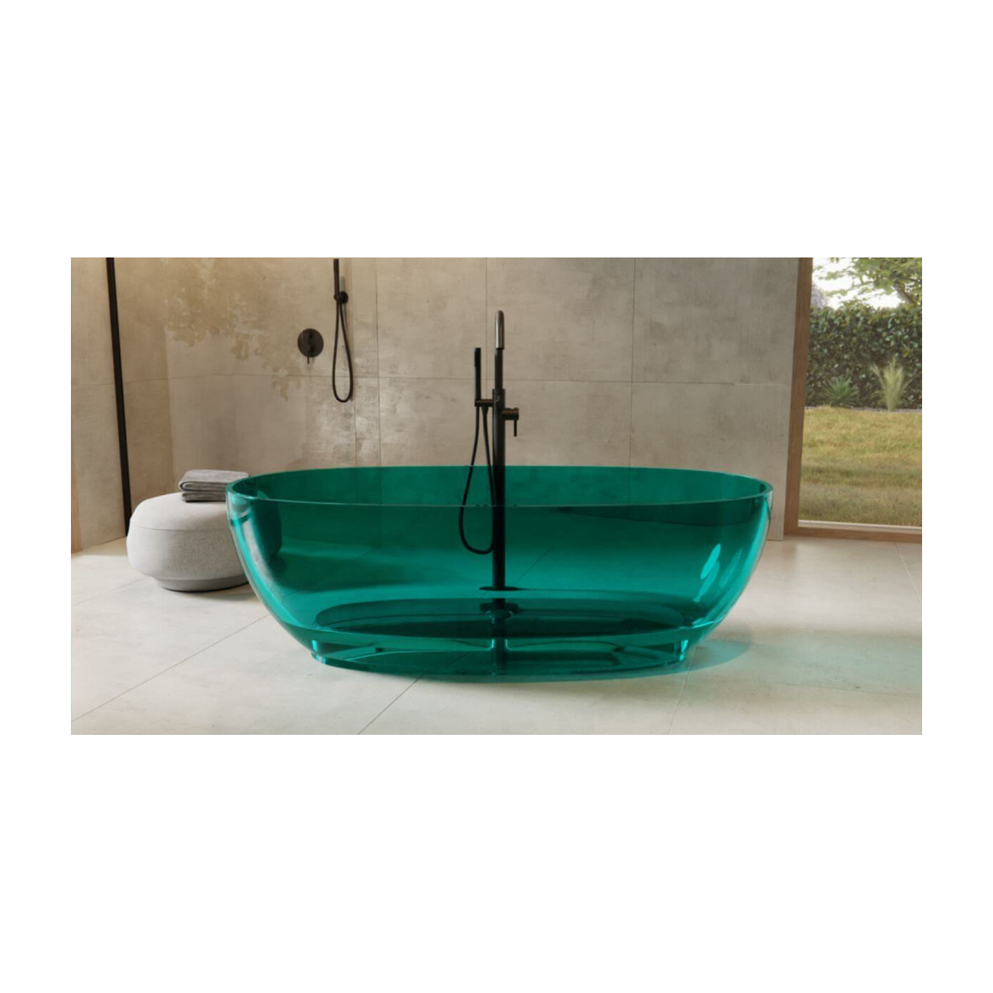 Wanna Wolnostojąca Mexa Wam-170-Obc 170x78 Ocean Breeze Besco