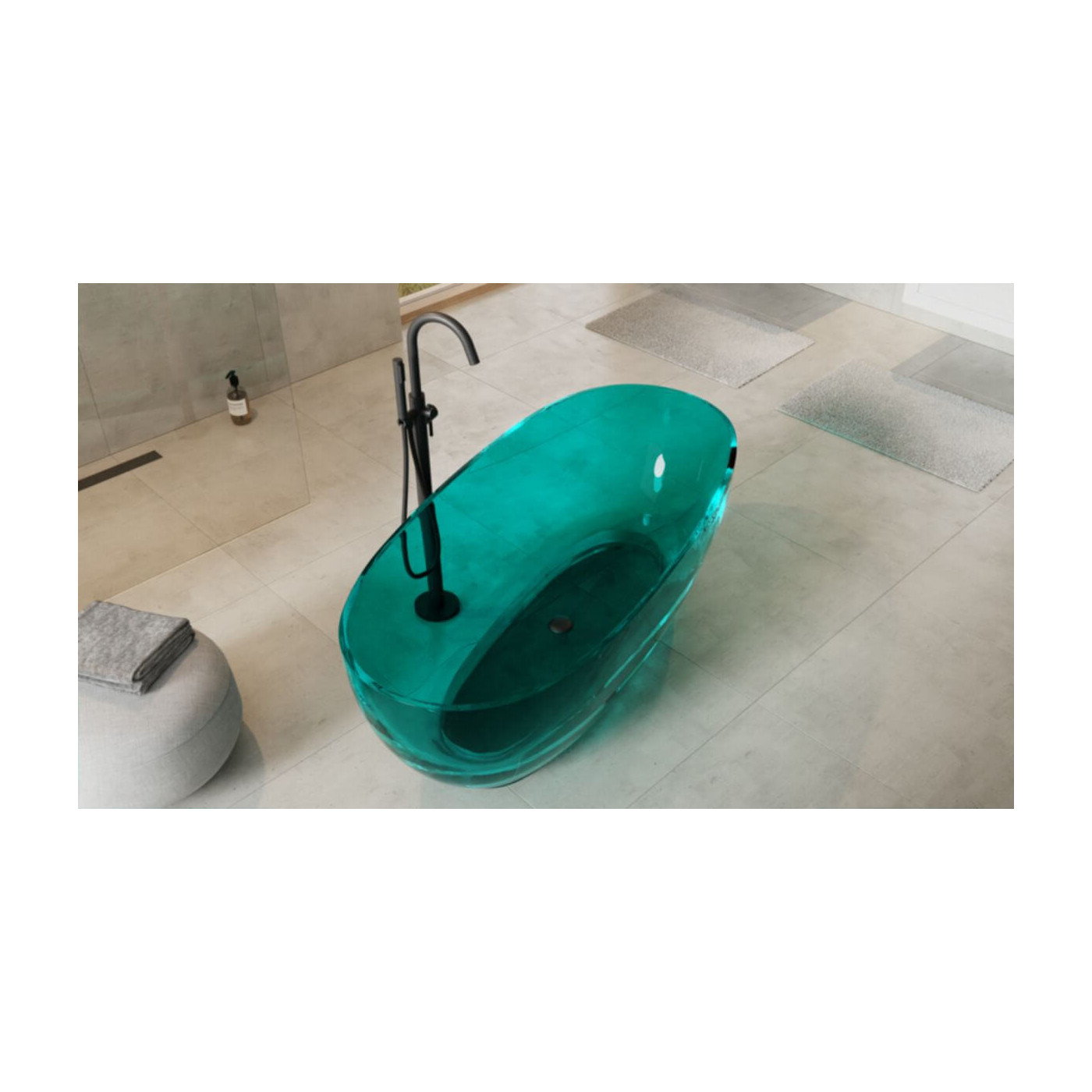 Wanna Wolnostojąca Mexa Wam-170-Obb 170x78 Ocean Breeze Besco
