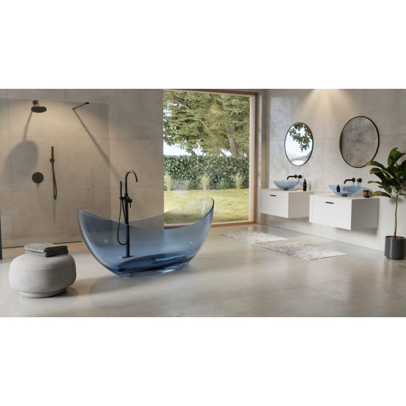 Wanna Wolnostojąca Axya Waa-180-Bwc 180x80 Blue Wave Besco