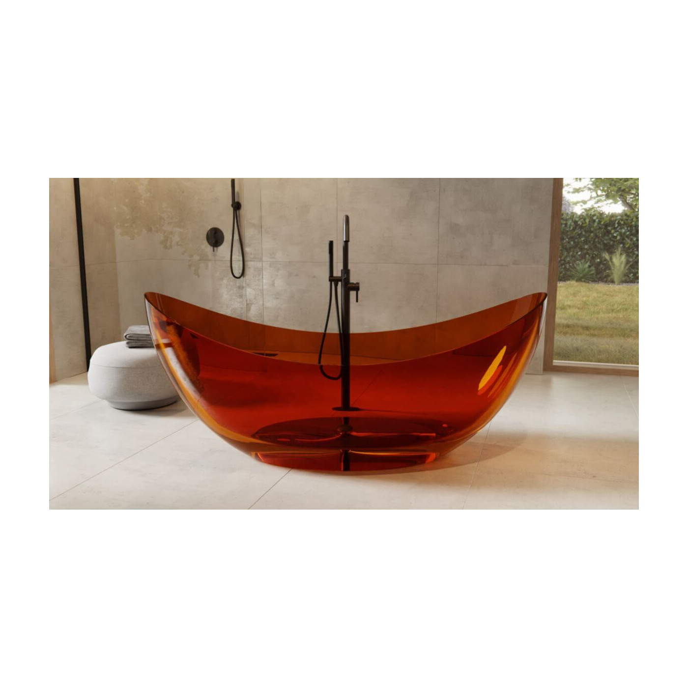 Wanna Wolnostojąca Axya Waa-180-Erw 180x80 Earth Rust Besco