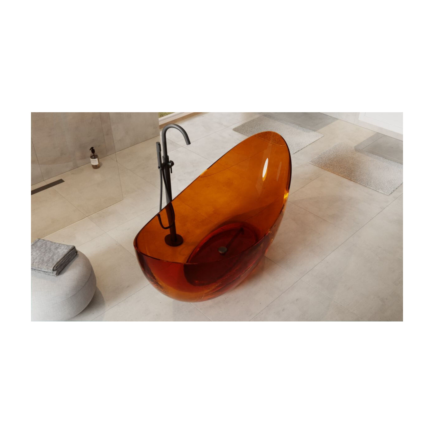 Wanna Wolnostojąca Axya Waa-180-Erw 180x80 Earth Rust Besco