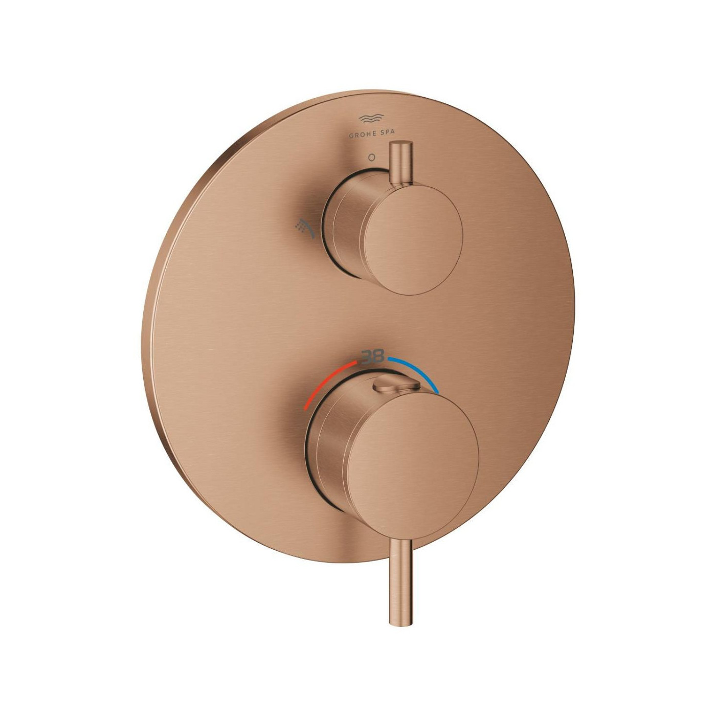 Bateria Prysznicowa Atrio Termostatyczna Brushed Warm Sunset 24358DL0 Grohe