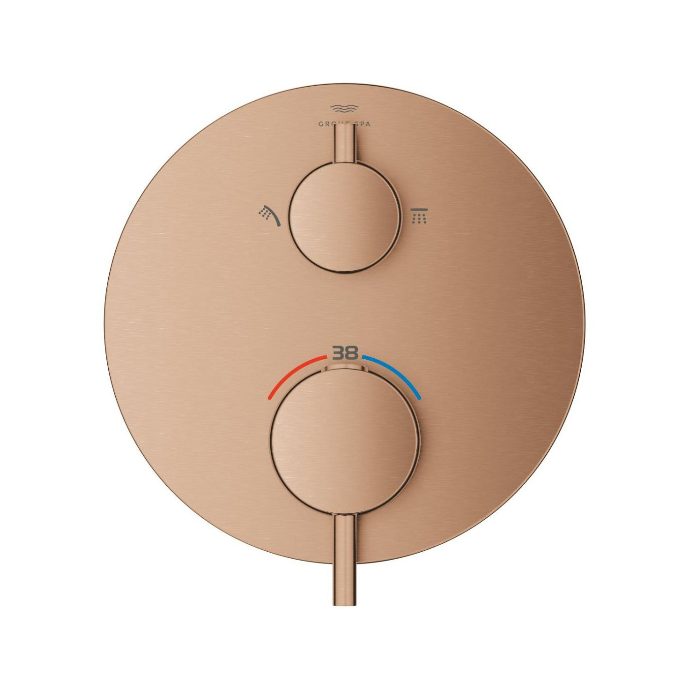 Bateria Prysznicowa Atrio Termostatyczna Brushed Warm Sunset 24358DL0 Grohe