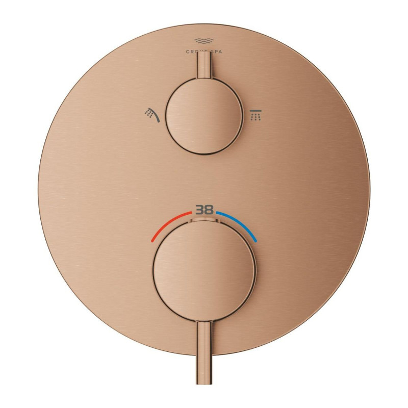Bateria Prysznicowa Atrio Termostatyczna Brushed Warm Sunset 24358DL0 Grohe