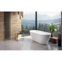 Wanna Wolnostojąca Moya Korek Chrom 160x70 WMD-160-MKC Besco