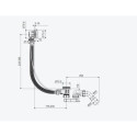 Przelew Standardowy Automatyczny Simple 2.0 Czarny ARIN.3157BL Excellent