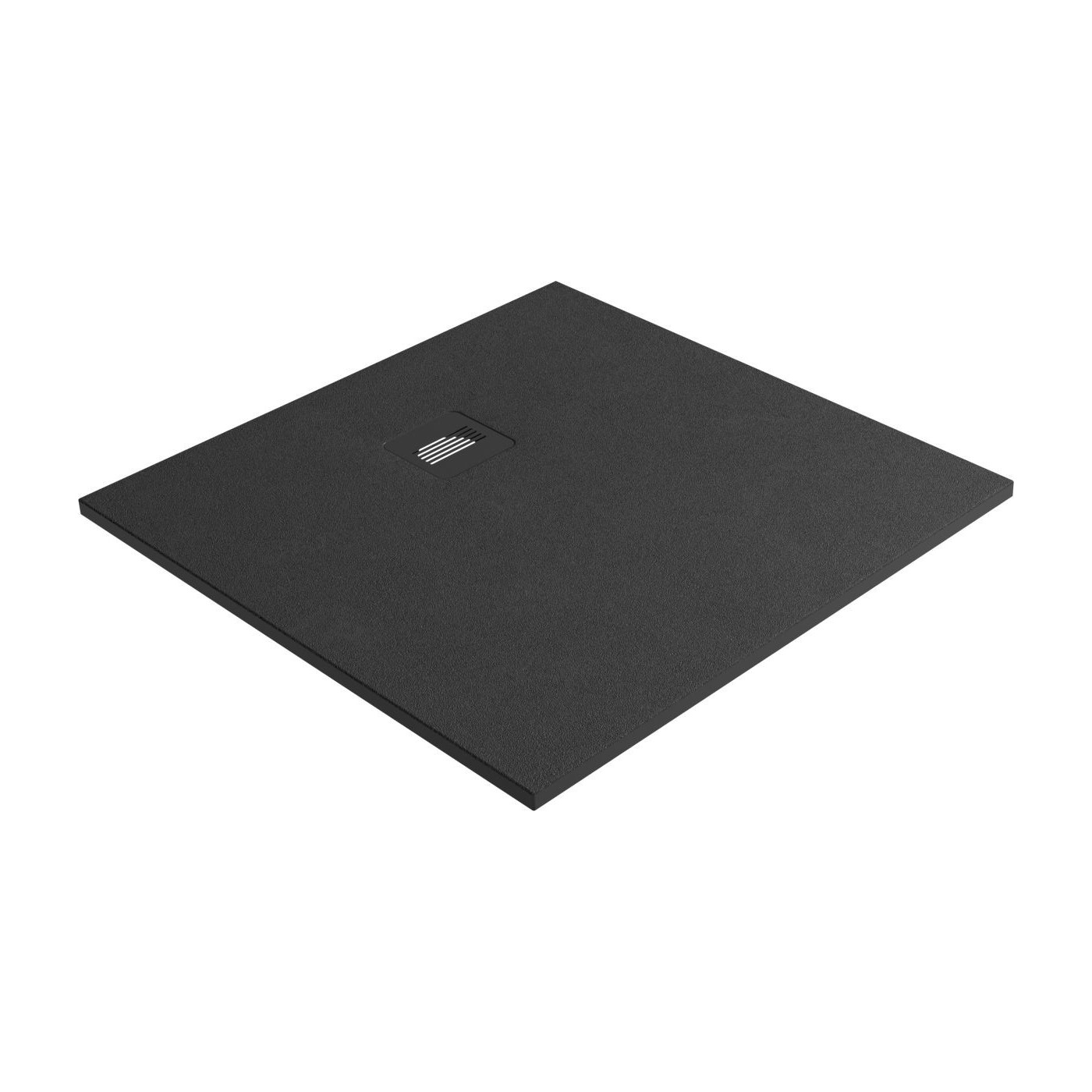 Brodzik Kwadratowy Lavis Czarny Mat 90x90 Emporia
