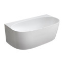 Wanna Przyścienna Valencia Biały 158x86 VALENCIAWPBP Omnires