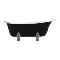 Wanna Wolnostojąca Atena Czarno-Biała 174,5x82 ATENA174BCP Omnires