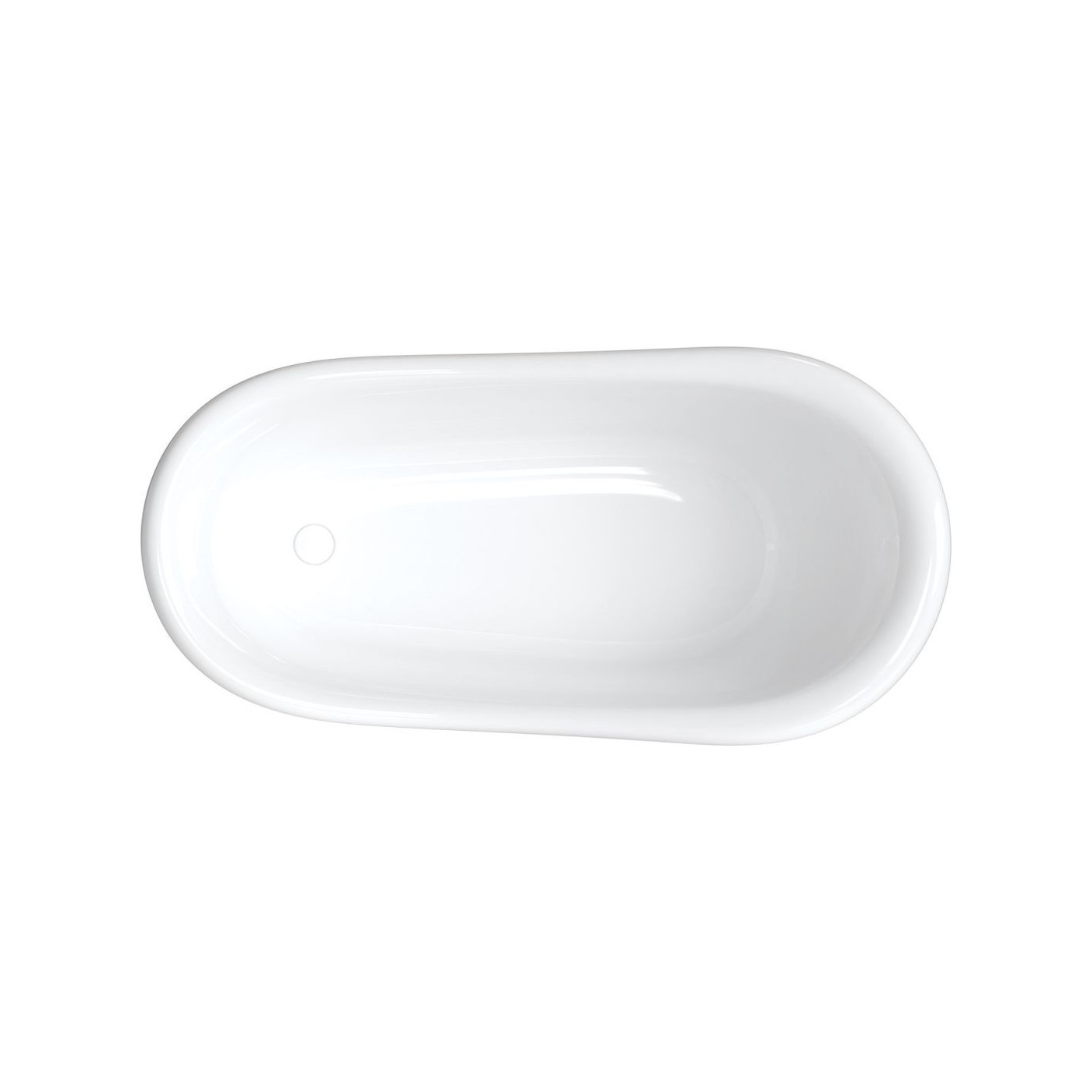 Wanna Wolnostojąca Atena Czarno-Biała 174,5x82 ATENA174BCP Omnires