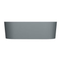 Wanna Wolnostojąca Ovo Ash Grey Mat 160x75 OVOWWAG Omnires