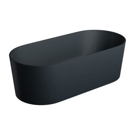 Wanna Wolnostojąca Ovo Black Lava Mat 160x75 OVOWWBLV Omnires