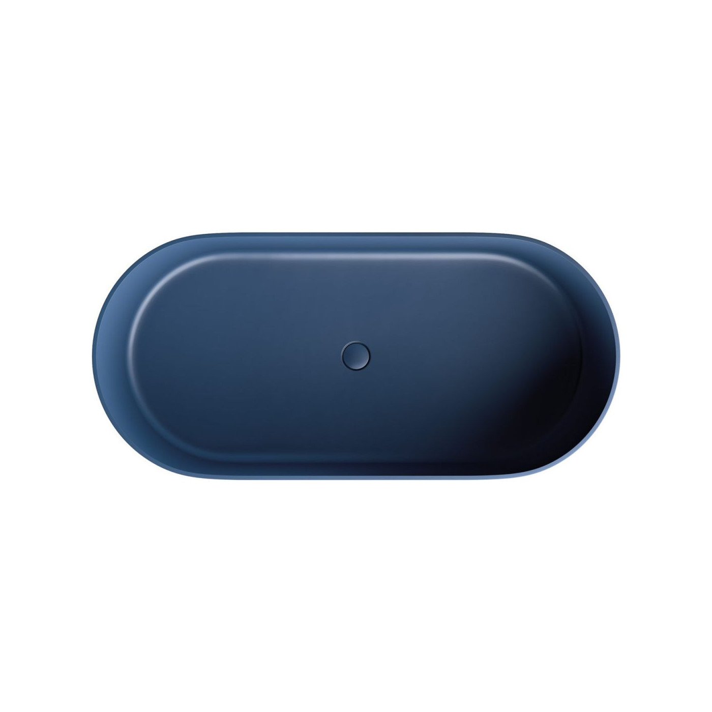 Wanna Wolnostojąca Ovo Midnight blue Mat 160x75 OVOWWMB Omnires