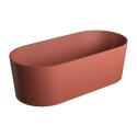 Wanna Wolnostojąca Ovo Terracotta Mat 160x75 OVOWWTE Omnires