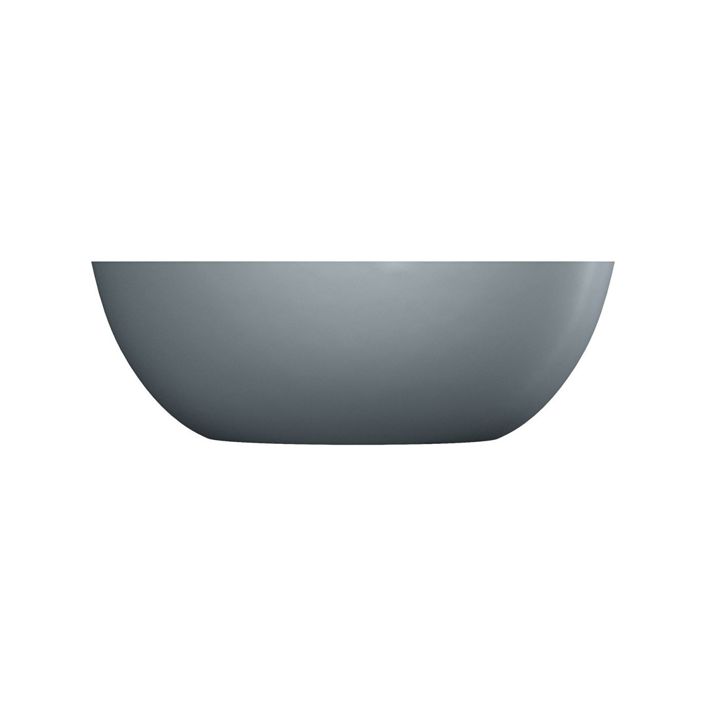 Wanna Wolnostojąca Shell Ash Grey Mat 148x75 SHELL148WWAG Omnires