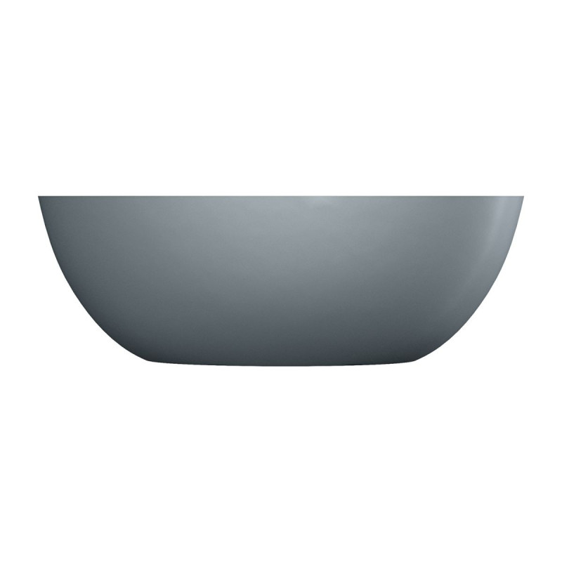 Wanna Wolnostojąca Shell Ash Grey Mat 148x75 SHELL148WWAG Omnires