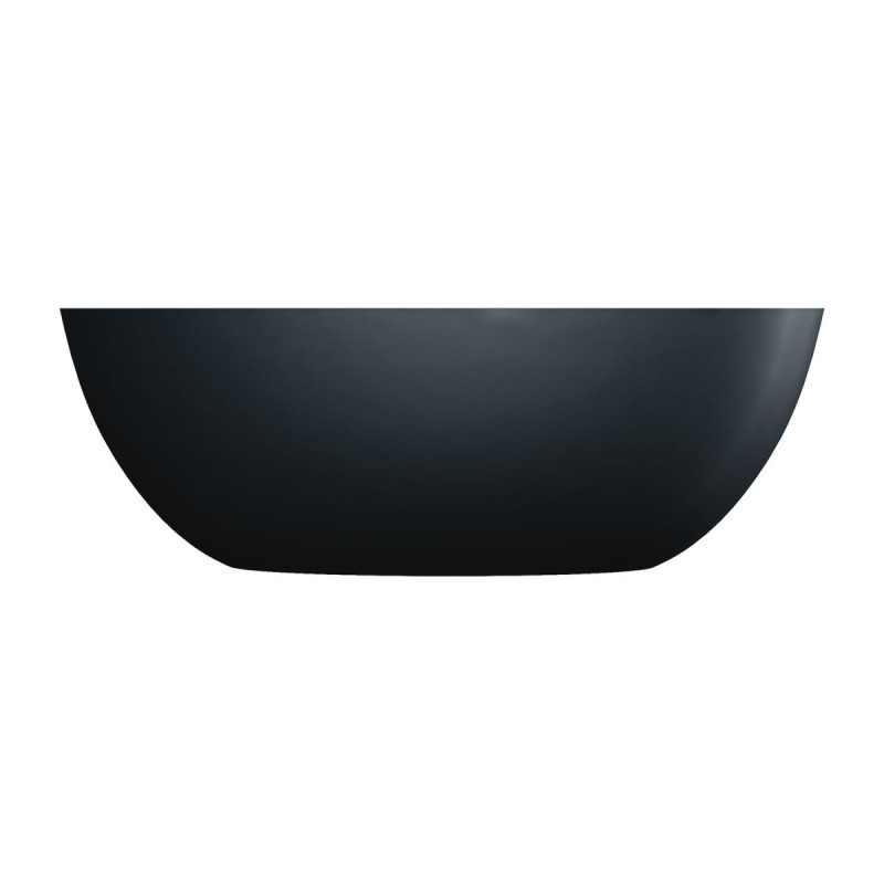Wanna Wolnostojąca Shell Black Lava Mat 148x75 SHELL148WWBLV Omnires