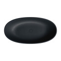Wanna Wolnostojąca Shell Black Lava Mat 148x75 SHELL148WWBLV Omnires