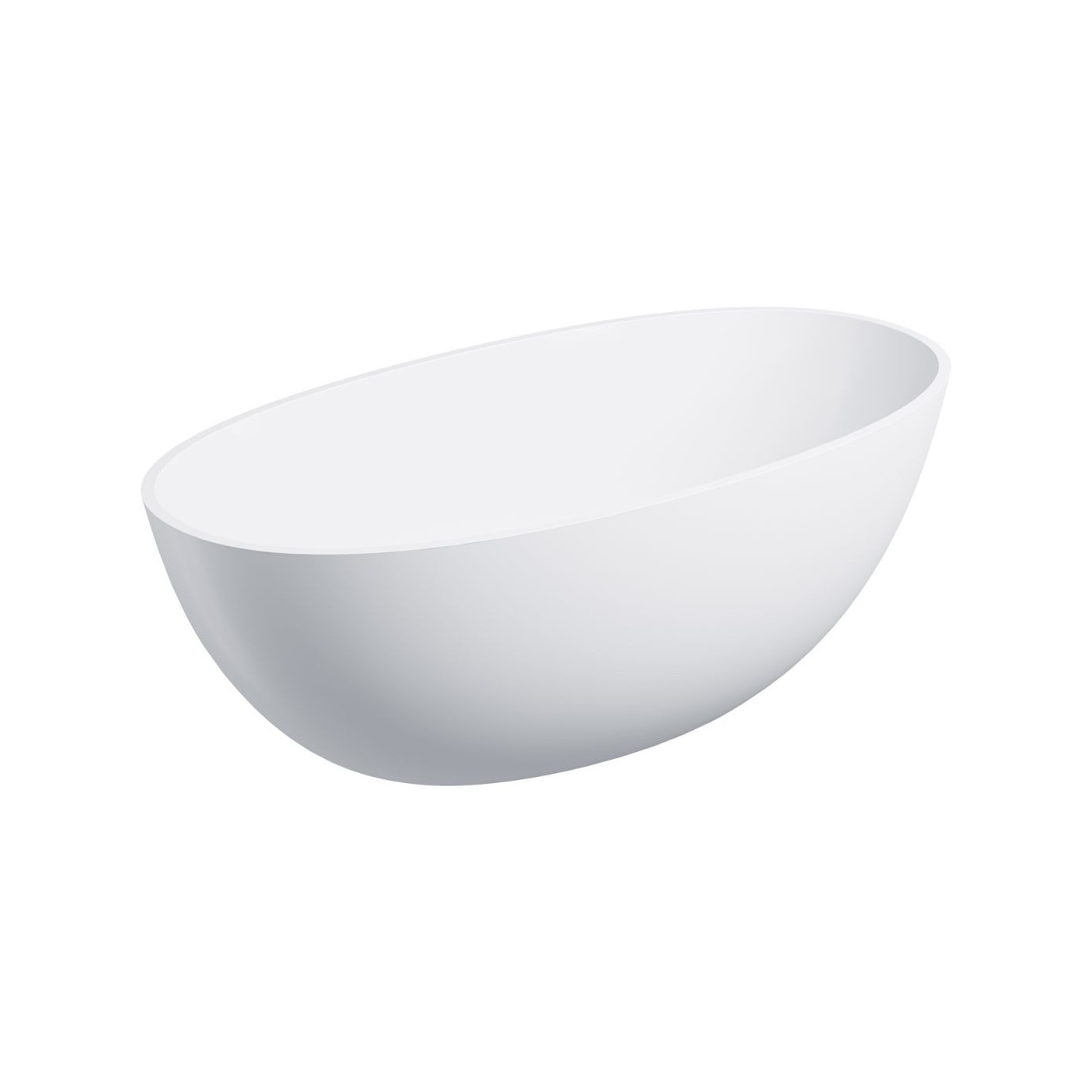 Wanna Wolnostojąca Shell Biały Mat 148x75 SHELL148WWBM Omnires