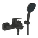 Bateria Wannowa Z Zestawem Prysznicowym Tempesta Cube 110 Cubeo Matte Black 1018142430 Grohe