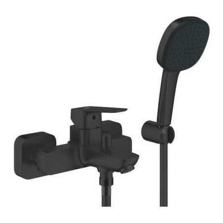 Bateria Wannowa Z Zestawem Prysznicowym Tempesta Cube 110 Cubeo Matte Black 1018142430 Grohe