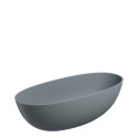 Wanna Wolnostojąca Shell Ash Grey Mat 175x78 SHELL175WWAG Omnires
