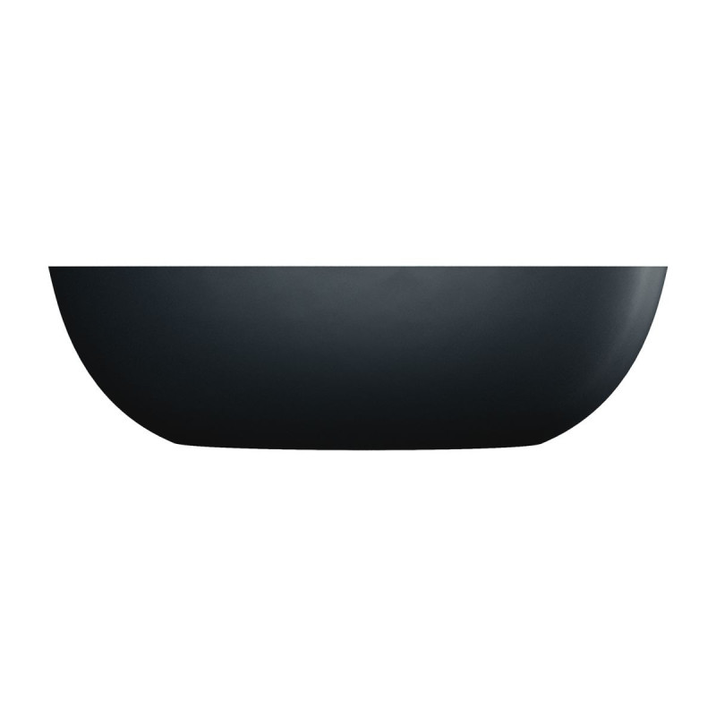 Wanna Wolnostojąca Shell Black Lava Mat 175x78 SHELL175WWBLV Omnires