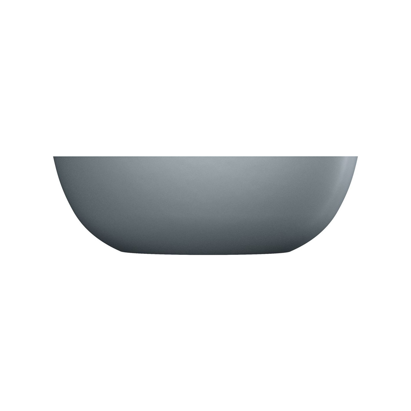 Wanna Wolnostojąca Shell Ash Grey Mat 160x75 SHELLWWAG Omnires