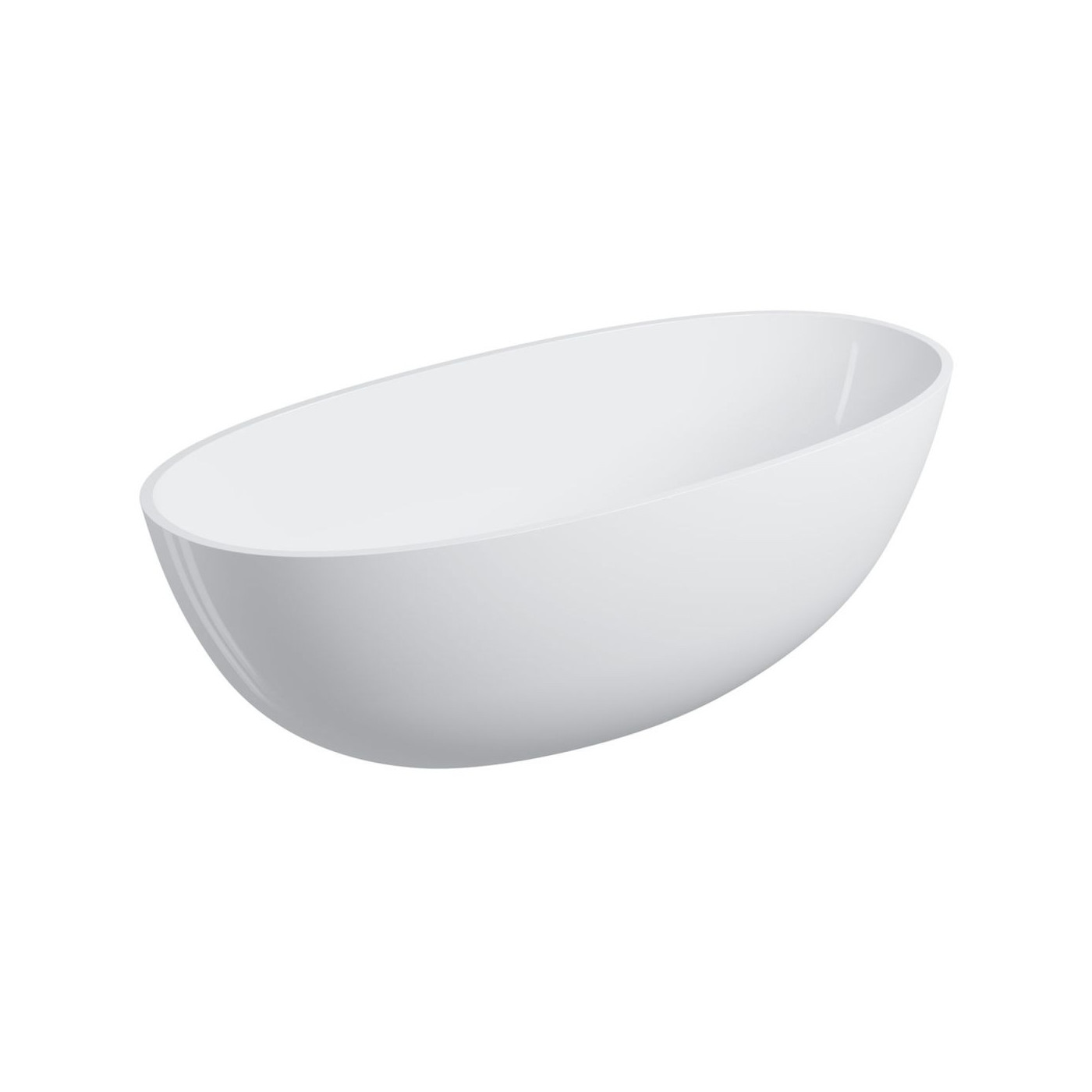 Wanna Wolnostojąca Shell Biały 160x75 SHELLWWBP Omnires