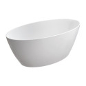 Wanna Wolnostojąca Siena Biały 160,5x80,5 SIENAWWBP Omnires