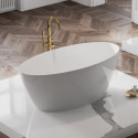 Wanna Wolnostojąca Siena Biały 160,5x80,5 SIENAWWBP Omnires