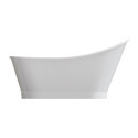 Wanna Wolnostojąca Venezia Biały 159,5x73,2 VENEZIA159BP Omnires