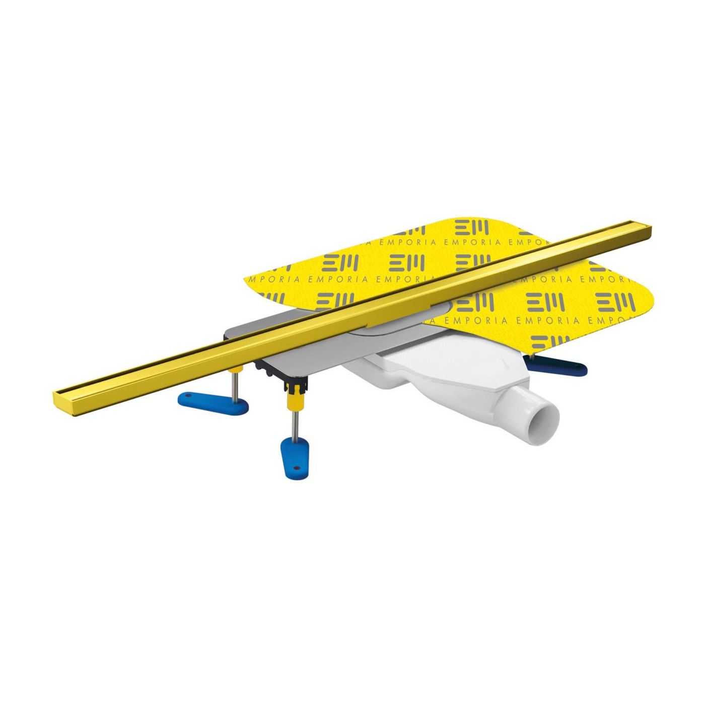 Zestaw Odpływowy Slim Złoty Poler 70 Cm Emporia